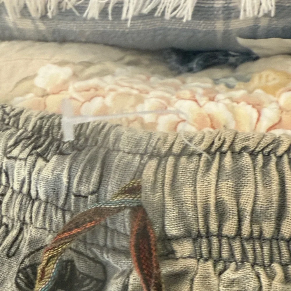 Patchwork Bohemian Harem Pants NWOT - Picture 10 of 16